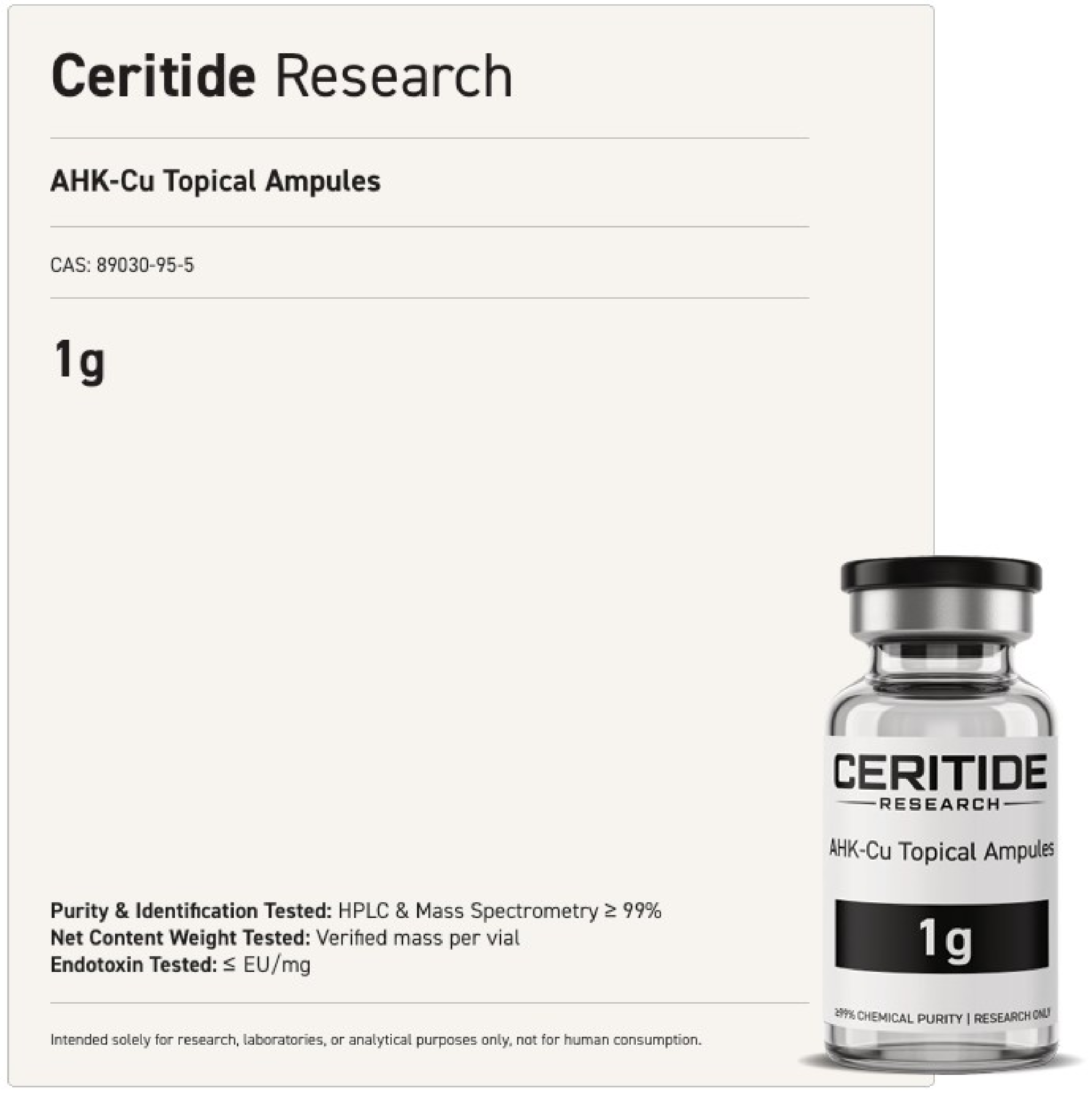 AHK-Cu Topical Ampules