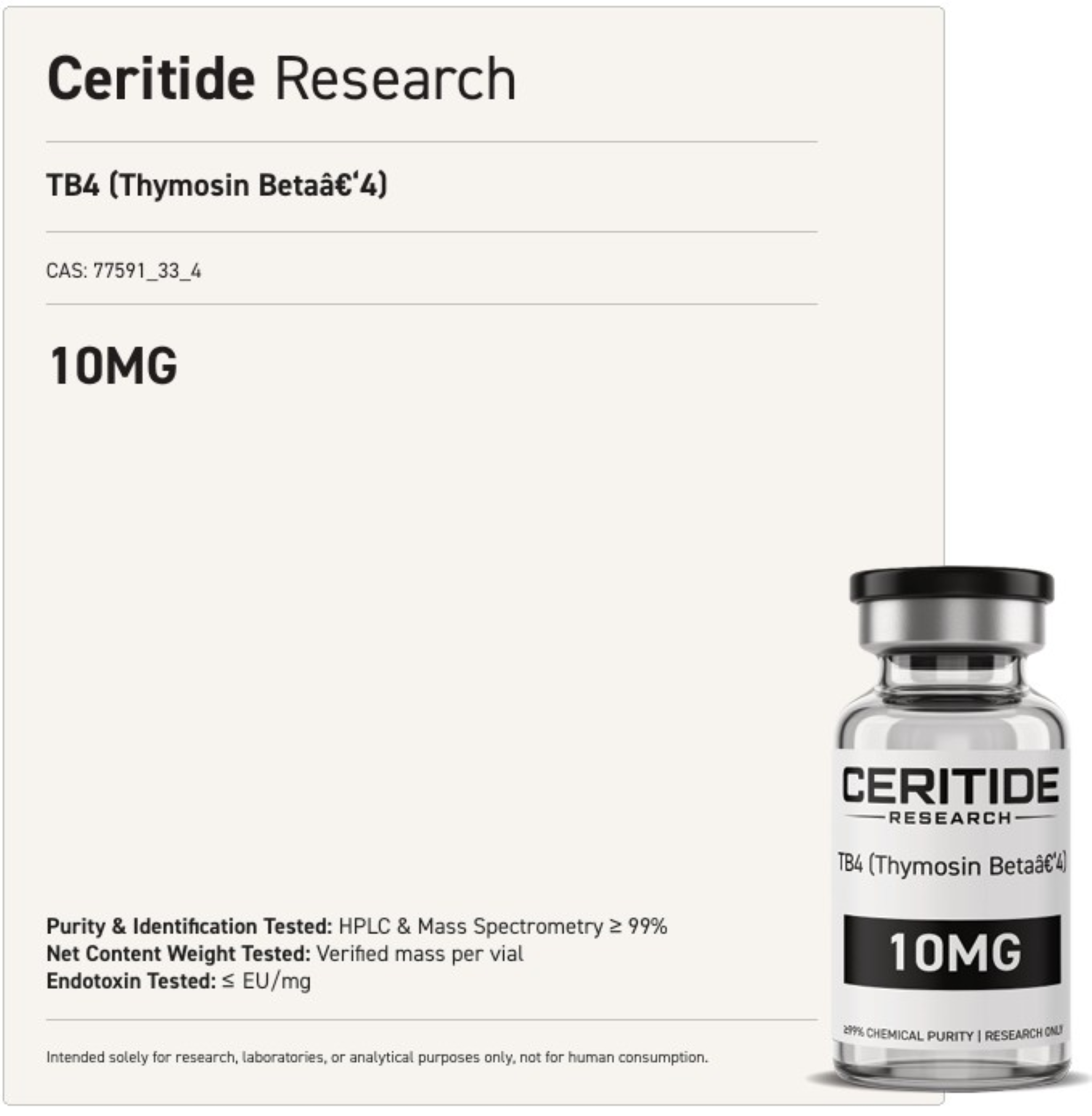TB4 (Thymosin Beta‑4)